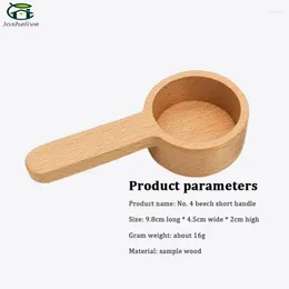 Coffee Scoops Easy To Use Black Walnut Spoon Grace Multifunction Convenient Measuring Wooden