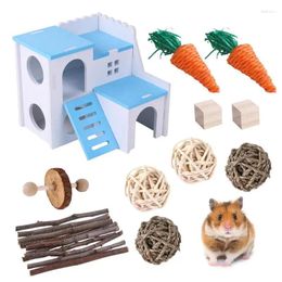 Other Bird Supplies Chew Toys Toy Playing Set Reusable For And Teeth Care Molar Treats Balls