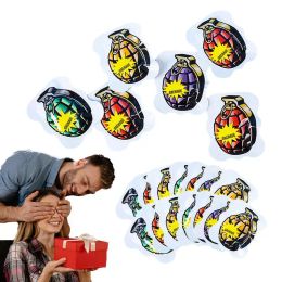 20pcs Funny Bombs Bag Trick Toy Prank Noisemaker Self-Inflating Fake Bombs For Kids Spoof Gag Holiday Party Favour