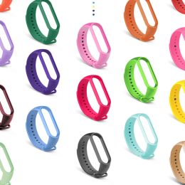 Sport bands for Xiaomi Mi Band 5 7 Watchbands Mi band6 NFC silicone Quick Replacement wristband correa mi band 7 6 3 4 5 8 strap
