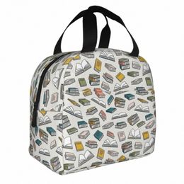 all The Books - Back To School - Book Lover Cstructi Truck Insulated Lunch Bags Cooler Bag Tote Lunch Box Food Handbags 44p8#