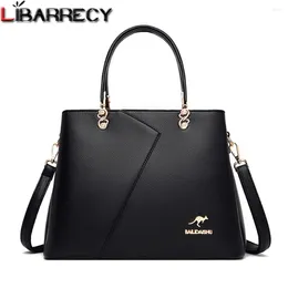 Shoulder Bags Luxury Design Ladies Fashion Letter Women Handbag High Quality Leather Solid Colour Women&#39;s Messenger Bolsos