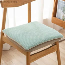 CushionDecorative Pillow Plush Thicken Soft Cushion Square Home Dining Chair Mat Four Seasons Office room Chair Cushion Simple Nonslip Stool Pad YI09Z