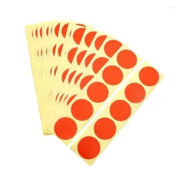 Gift Wrap 100/250PCS Golden Silver Redness Certificate Wafer Company Seal Labels 45mm