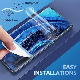 3PCS Hydrogel Film For OPPO Reno 10 9 8 Pro Plus 8 5 Lite 5G 8T 7 Z 6 5 Pro Screen Protector For Find X6 X5 X3 Pro Lite X3 Neo