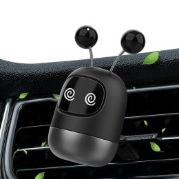 Car Air Fresheners Vent Clip Universal Mini Robot Style Fragrance Diffuser With 3 Fragrance Auto Interior Accessories