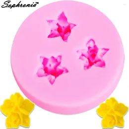 Baking Moulds 10pcs/set M088 Rose Flower Silicone Mold Border Decoration Fondant Cake Decorating Tools Candy Chocolate Gumpaste Molds