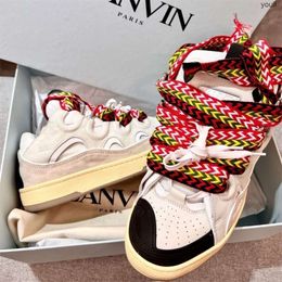 Luxury shoes lanvine shoess shoes casual Sneakers Langfan bread shoes pure original thick sole casual sports shoes spring 2023 new style lovers Forrest Gump 26