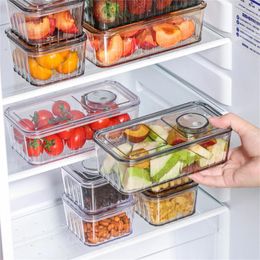 Storage Bottles Ps Food Box High Temperature Resistance Refrigerator Fresh-keeping Moisture-proof