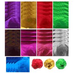 Baking Tools 900 Pcs Chocolate Wrappers Candy Wrapping Paper Decorative Bright Colour Small Chocolates For Gifting Butter Packing