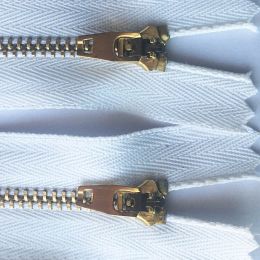 10pcs 3# Metal Zipper Zip Ziper For Jeans Sewing Handbag Sewing DIY Black White 8 / 10 / 11 / 12 / 13 / 14 / 15 / 18 cm Zippers