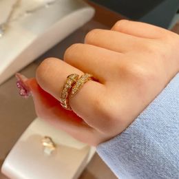 18k ring jewlry viper ring 2 styles with stone rings no stone silver plated Jewellery size 6to 9 rings snake ring aesthetic design ring versatile gifts sets box