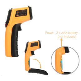 2023 Non-Contact IR Infrared Thermometer Digital LCD Laser Home Industrial Measurement Temperature Metre Worldwide Dropshipping