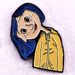 halloween horror mom movie film quotes badge Cute Anime Movies Games Hard Enamel Pins Collect Cartoon Brooch Backpack Hat Bag Collar Lapel Badges S1280045