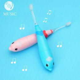 Heads Seago 36 years old Children electric toothbrush high quality Dupont teeth brush head music tooth brush sonic baby safe healthy