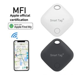 Control MFI Smart Tag GPS Bluetooth Alarm Tracker Works with Find My APP item Locator Antiloss Device for Iphone AirTag Replacement