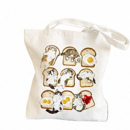 women Canvas Shop Bag Students Book Bag Female Canvas Cloth Shoulder Bag Eco Handbag Tote Reusable Grocery Shopper Bags j0fT#