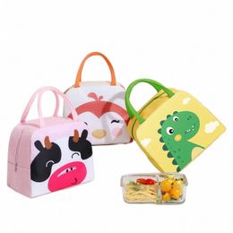 children Lunch Bag Portable Cute Dinosaur Animals Waterproof Food Wr Lunch Box Insulated Bag Kids School Food Storage Bags e8wb#