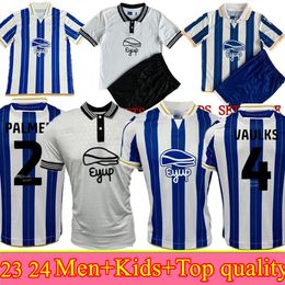 23 24 Sheffield Wednesday Soccer Jerseys 2024 men kids kit HENEGHZN ADENIRAN FAMEWO DELEBASHIRU FLINT Will Vaulks Callum Smith Football Shirts