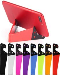 Desktop stand creative Vshaped mobile phone stand can be mobile phone tablet universal portable folding Vshaped mobile phone sta8485637