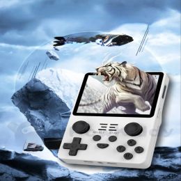 POWKIDDY X55 RGB 20S Retro Handheld Game Console 5.5-inch IPS Screen RK3566 PSP PS2 Game Support Double TF Card Birthday Gift