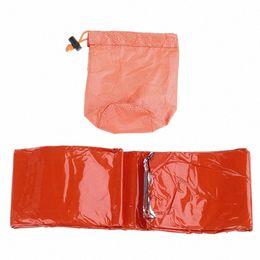 1pc Storage Bag Emergency First Aid Slee Bag PE Drawstring Bags Without Tent L7ns#