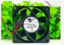 Free shipping brand new 7025 7CM HDH0712UA-A 12V 0.35A dual ball chassis power cooling fan