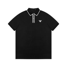 Mens Polo Shirt Designer Man Fashion Horse T Shirts Casual Men Golf Summer Polos Shirt Embroidery High Street Trend Top Tee Asian size M-XXXL#203