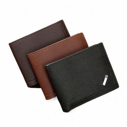 men Inserts Foldable Wallets Picture Coin Slim Purses Busin Mey Credit ID Cards Holders Vintage Protecti Capacity Bags y5rv#