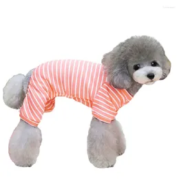 Dog Apparel Pajamas Jumpsuit Small Costume Romper Overalls Yorkshire Pomeranian Poodle Schnauzer Clothes Pet Clothing