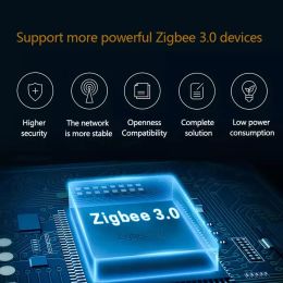 Aqara Hub Gateway Zigbee 3.0 with RGB Led Night Light Siri Voice Control Work With Homekit Mi Home APP M1S