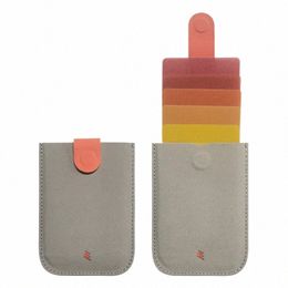 dax V1 V2 V3 RFID Leather ID Card Holder Case Minimalist Portable Bag Men Bank Credit Card Cover Wallet Mey Purse Women O0Ra#