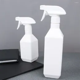 Storage Bottles White For Disinfectant Trigger Spray Pump Soap Dispenser Refillable Bottle
