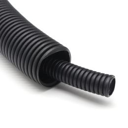 1/5/10M 7.5mm-34.5mm PP Insulated Corrugated Pipe Wire Hose Threading Hose Plastic Corrugated Pipe Protective Sleeve