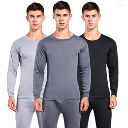 Men's Thermal Underwear Men Winter Warm Velvet Suit Autumn ThiN Long John Suits