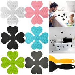 Bath Mats 20 Pcs Anti Slip Bathtub Stickers Bathroom Flower Self-Adhesive Non Decals Shower Anti-Slip