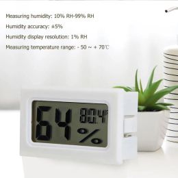 Mini Digital LCD Indoor Convenient Temperature Sensor Humidity Metre Thermometer Hygrometer Gauge With Batteries Measuring Tool