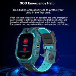 New Kids Smart Watch Sim Card Smartwatch For Children SOS Call Phone Camera WIFI Voice Chat Photo Waterproof Boy Girl Gifts