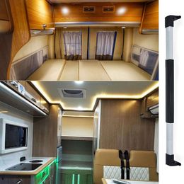 Adjustable RV Screen Door Cross Bar Non-Slip RV Screen Door Handle Grab Bar Sturdy Secure Grip For Motorhome Camper Trailer Z7L2