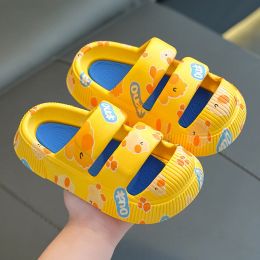 Summer Kids Sandals Garden Shoes Boys Girls Slides Slippers Outdoor Children Beach Swimming Pool Shower Sandals Water Shoes