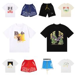Designer casual fashion short sleeves, shorts, summer basketball running fitness T-shirt beach shorts