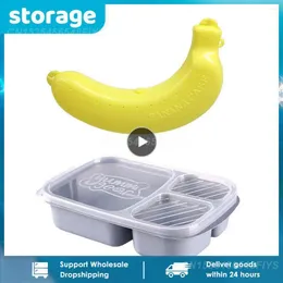 Dinnerware Travel Supplies Environmental Protection Fruit Storage Square Banana Grade Home Lunch Box