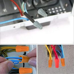 50/100Pcs P1 P2 P3 P4 P6 Colorful Electrical Wire Connectors Screw Terminals With Spring Insert Twist Nuts Caps Connection