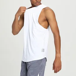 Men's Tank Tops 2024 Mens Gym Top Men Fitness Sleeveless Shirt Male Mesh Breathable Sports Vest Undershirt Gyms Running