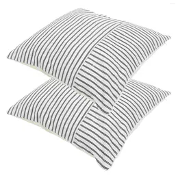 Pillow 2 Pcs Christmas Pillows Home Pillowcase Comfortable Cover Throw Square Pillowcases