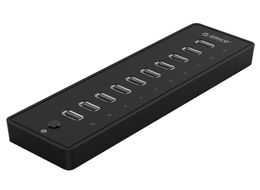 10 Port USB 20 Hub Multi Outlet Power Strip Type0123456821426