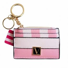 women's Card Bag Coin Purse Bus Card Portable Carry- Bank Card Storage Bag ID Key n25y#