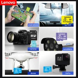 Lenovo Class10 Smart Memory Card 512GB 1TB High Speed Micro Sd Card 2TB Real Capacity Small TF Card USB Flash XC For Camera