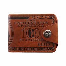 fi New Leather Men Wallet Dollar Price Wallet Casual Clutch Mey Purse Bag Credit Card Holder Coin Purse Men Wallets w2rb#