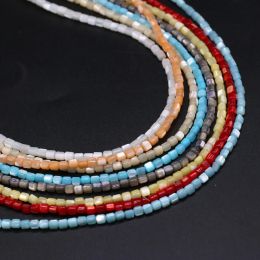 Natural Stone Sea Shell Multi-color Loosely Spaced Beads Can Be Used For DIY Bracelets Necklaces Earrings Jewellery Making